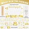 Engagement Party Decorations - Gold Engagement Photo Booth Props & Frames - 'She Said Yes' Decorations for Wedding Party Supplies